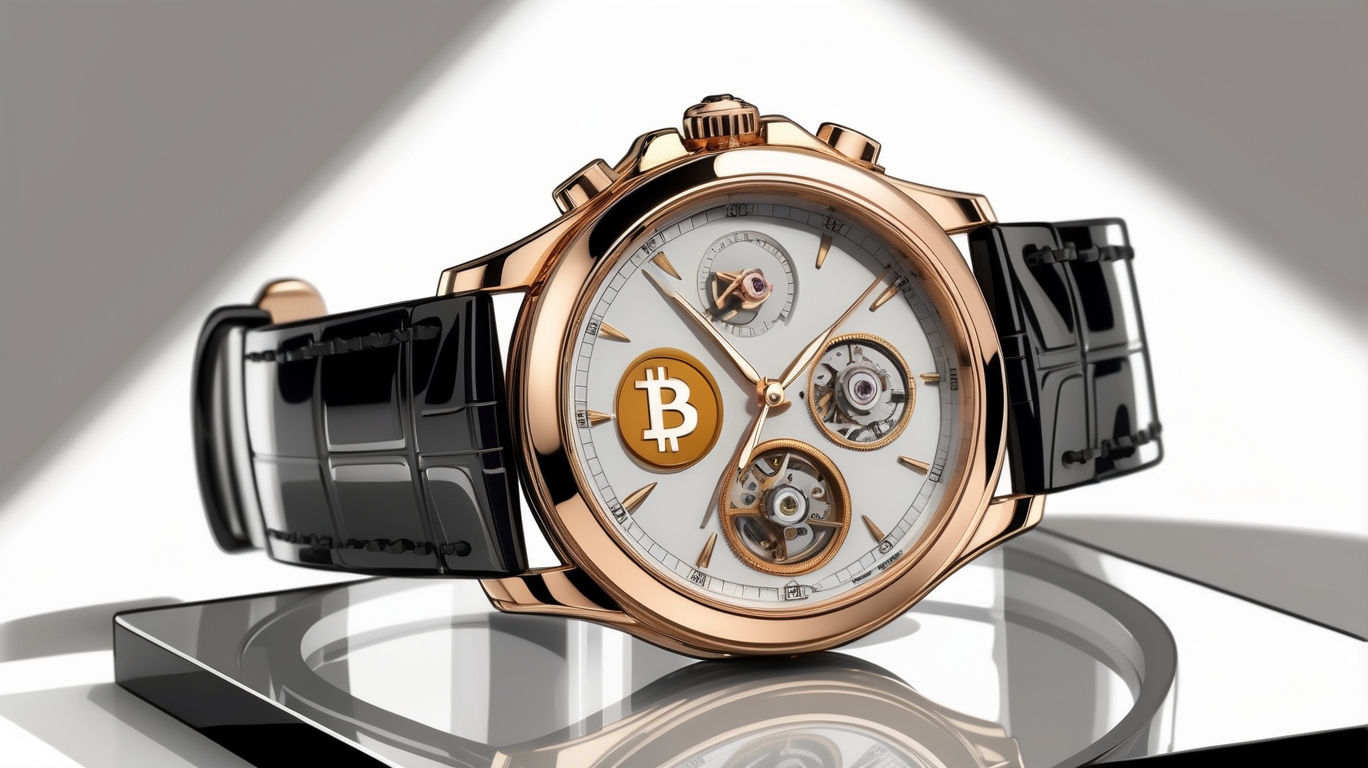 Orologi di lusso: il nuovo mercato della criptovaluta